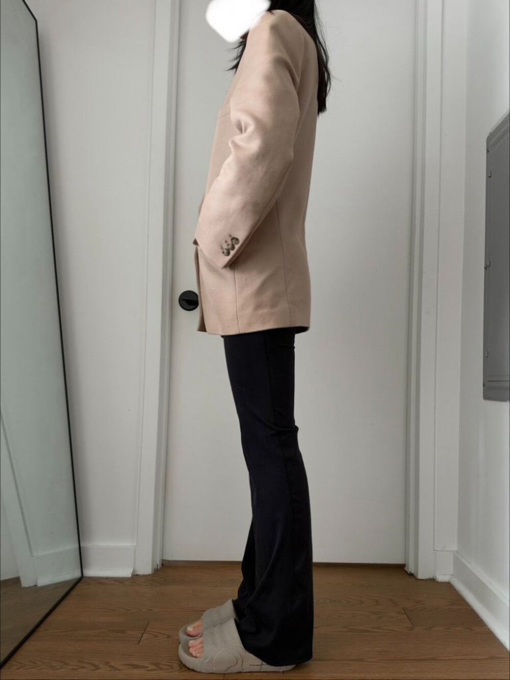 & OTHER STORIES Tailored Wool Blend Oversized Blazer - Picture 4 of 6